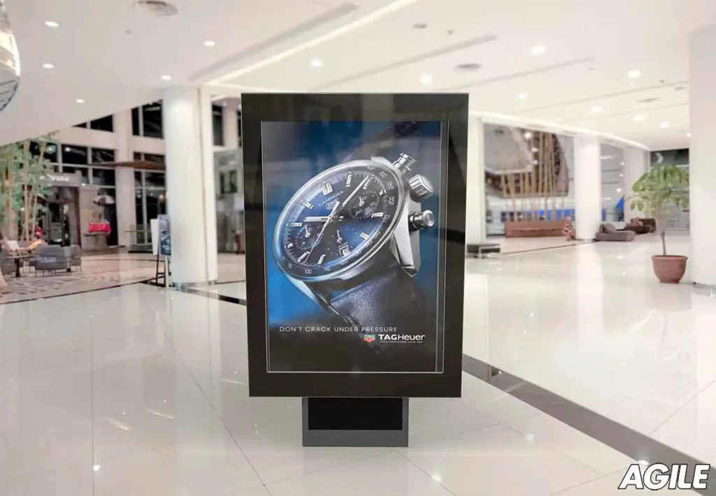 Agile Display Solutions offers Cloud Poster as a sustainable digital signage solution to help businesses reduce power consumption and become more eco-friendly.