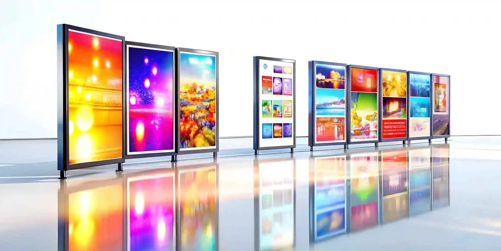 Outdoor lcd displays are designed for settings where high resolution is necessary